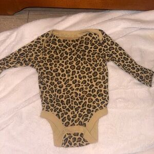 Leopard Print Kids One Piece